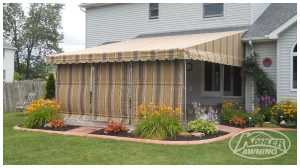 Head-Rod Roof Fabric Awnings | Kohler Awning